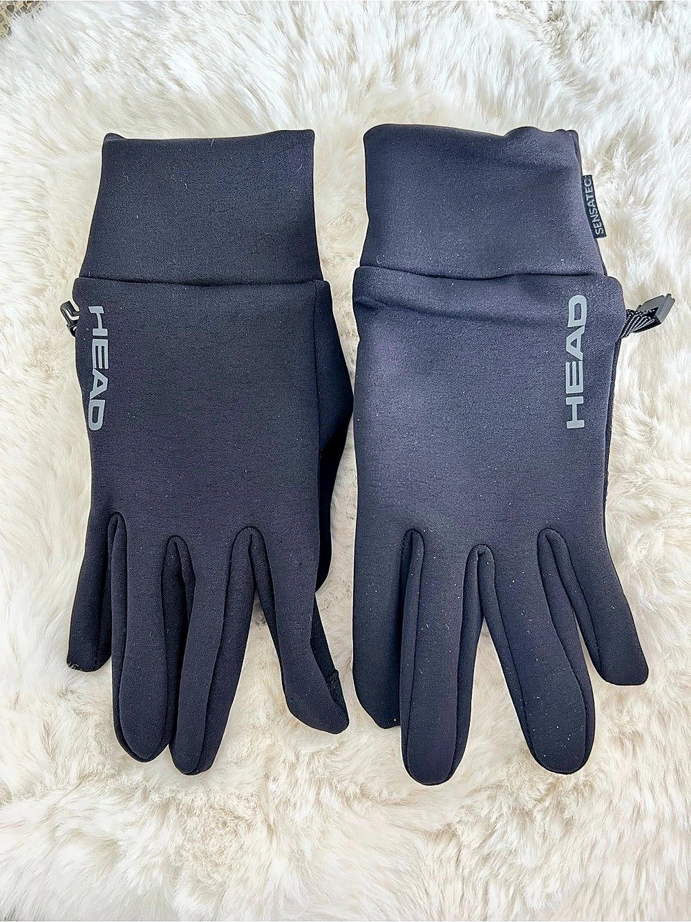 HEAD Men's Ultrafit Touchscreen Gloves Black #212